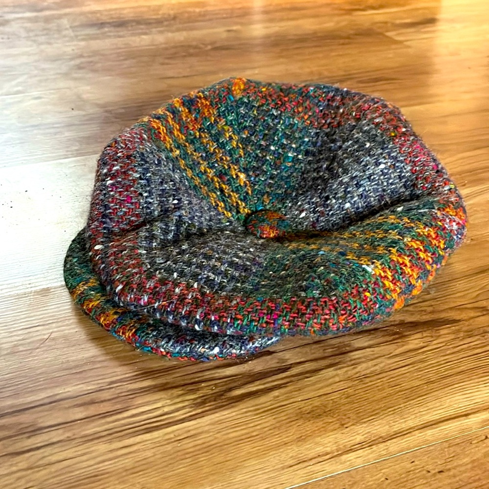 Irish Wool Newsie Cap